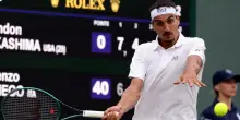 Sonego agli ottavi a Wimbledon (sfiderà Shelton): il terzo italiano dopo Sinner e Cobolli, battuto Nakashima dopo 5 ore