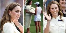 Kate imbarazzata (come non mai) a Wimbledon, l'omaggio dei sudditi la fa arrossire. «Dopo il cancro sono sulle montagne russe»