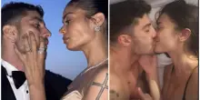 Elodie e Andrea Iannone di nuovo insieme, il bacio che smentisce la crisi. Ma lui non ricondivide la foto