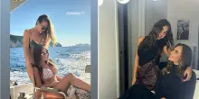 Chanel Totti in vacanza a Ponza con mamma Ilary Blasi: ma con papà Francesco è gelo social