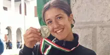 Da Caivano agli europei di atletica: Alessandra Falco con la maglia dell'Italia