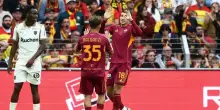 La Roma cresce intorno a Soulé, un gol (l?altro è di Mancini) e giocate di qualità: 2-0 al Lens