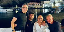 Il ritorno nell'oasi di Ischia: Sting tra relax e vino doc