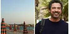 Ombrelloni e lettini vuoti, Alessandro Gassmann punta il dito contro i gestori dei lidi: «Prezzi esagerati, è colpa vostra»