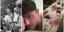 Olly fuori controllo, tavola devastata dopo la cena: bicchieri rotti, vino e sigarette ovunque. «Vivono senza regole»
