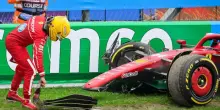 Ferrari Olanda amara: le SF-25 entrambe incidentate ed Hamilton penallizato per Monza. Piastri verso il titolo