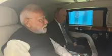 Putin con Modi sulla Aurus Senat presidenziale, la limousine blindata di 7 metri che resiste a esplosioni e spari