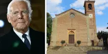 Armani, i funerali a Rivalta di Gazzola (dopo un matrimonio). Il borgo "zona rossa": sarà sepolto accanto a mamma Maria e papà Ugo