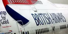 Pilota ubriaca a bordo della British Airways, lite con la polizia sul volo Edimburgo?Londra