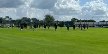 Manchester City-Napoli, l'allenamento degli azzurri a Castel Volturno