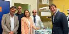 La Fondazione Cannavaro-Ferrara dona un apparecchio al Monaldi