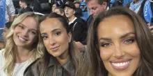 Manchester City-Napoli, le wags azzurre protagoniste sugli spalti dell'Ethiad