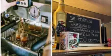 «Caffè a 50 centesimi se porti la tazzina, colazione gratis se porti del cibo»: il "bar-atto" contro il caro prezzi