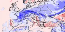 Freddo sull'Italia e crollo delle temperature, pioggia e neve sulle Alpi. Da lunedì assaggio di inverno