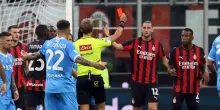 Milan-Napoli, la moviola: espulso Estupinan dopo il fallo su Di Lorenzo