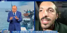 Flotilla, Bruno Vespa perde la pazienza e attacca il portavoce: «Dei palestinesi non ve ne fotte niente»