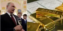 Putin, la riserva di lingotti d'oro per finanziare la guerra (e spaventare la Nato): la scommessa vinta contro la crisi del petrolio