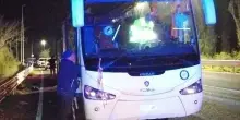 Rieti, agguato al bus dei tifosi: dieci giovani ascoltati in questura, sotto particolare osservazione due di loro