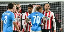 PSV-Napoli 6-2, squadra in tilt: Conte si muova