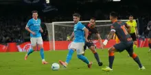 Napoli-Inter, giallo Gilmour: la polemica sul cartellino, cosa è successo