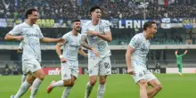 Verona-Inter 1-2, le pagelle: Belghali (7) e Giovane (7) spaventano Chivu, ma il cross di Barella (7) vale oro