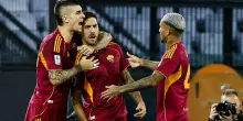 Roma-Udinese 2-0, le pagelle: Mancini è gigantesco (7,5). Pellegrini, corsa e rigore (7,5). Gasp si prende la vetta (8)