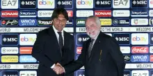 De Laurentiis su Conte: «Le dimissioni sono una favola, orgoglioso di avere al mio fianco un uomo come lui»