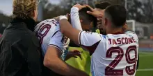 Altamura-Salernitana 1-2, i granata rimontano: ribaltata con due rigori di Liguori e Golemic