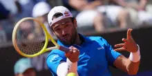 Berrettini infortunato, Matteo in dubbio in Coppa Davis: ha un fastidio alla schiena, pronto Sonego