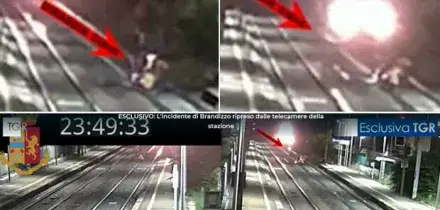 Brandizzo, il video della strage: gli operai sui binari, le telefonate del caposcorta e l'impatto con il treno