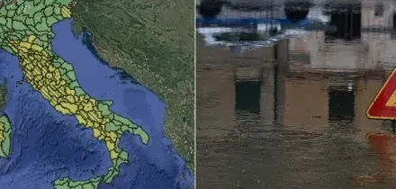 Meteo, tornano temporali, freddo e mareggiate: domani prevista allerta gialla in dodici regioni