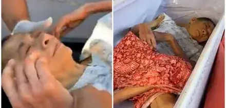 Donna dichiarata morta si risveglia nella bara pochi secondi prima di essere cremata, l'addetto: «Ho sentito dei colpi da dentro e mi sono fermato»