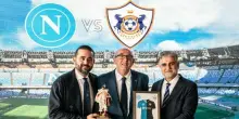 Napoli-Qarabag: il pranzo Uefa a Palazzo Petrucci