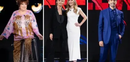 Belve, le pagelle look: Martina Colombari incanta (10), Francesca Fagnani radiosa (9), Filippo Magnini ton sur ton (8), Orietta Berti selvaggia (7,5)