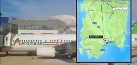 Volo Cagliari-Milano, guasto a un motore dopo il decollo: la «fiammata» e il rientro d'emergenza in Sardegna