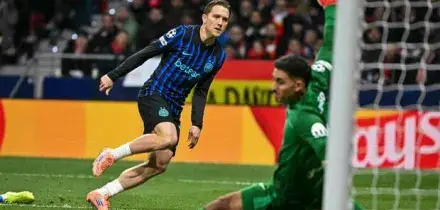 Atletico Madrid-Inter 2-1, le pagelle: Bastoni due volte colpevole (4,5), Calha ci ricasca (5), Dimarco (7) ultimo a mollare