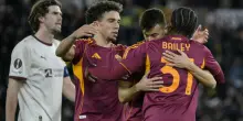 Roma-Midtjylland 2-1, le pagelle: El Aynaoui (7) si svela con un gran gol, El Shaarawy (7) che impatto, Dybala (6)