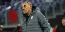 Sarri: &laquo;Questa squadra mi d&agrave; gusto, porterei qui Hamsik. Voglio chiudere allenando la Lazio al Flaminio&raquo;