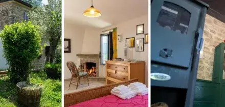 Famiglia nel bosco, dentro la casa «gratis» accettata da Nathan e Catherine: pozzo, bagno a secco e camino in ogni stanza