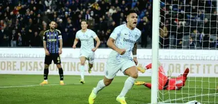 Pisa-Inter 0-2, le pagelle: Lautaro Martinez (7,5) risveglia i nerazzurri, Esposito (7) serve l'assist, Thuram (5,5) spento, Nzola (6)