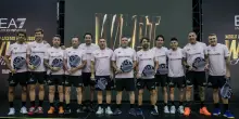 Trionfo di Toni e Ceccarelli nell'EA7 World Legends Padel Tour 2025