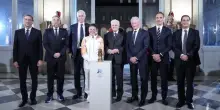 Milano-Cortina 2026, la fiamma olimpica al Quirinale
