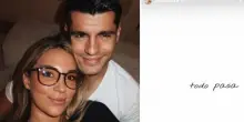Alice Campello e Alvaro Morata, crisi rientrata? Le parole dell'influencer e la risposta del calciatore: «Tutto passa»