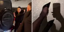 Belen Rodriguez, l'imprevisto a St. Moritz: «Mi ha lasciata così, ha detto "sta cadendo" e se ne è andato»