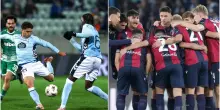 Celta Vigo-Bologna: probabili formazioni, orario e dove vederla (in tv e streaming). La classifica dell'Europa League