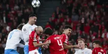 Benfica-Napoli, 56% di possesso palla e 9 tiri totali degli azzurri