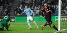 Celta Vigo-Bologna 1-2, le pagelle: Bernardeschi (8) super, Pobega (7) si procura il rigore, Rowe (5,5) non brilla