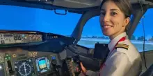 Shana Fringoni, prima pilota donna reatina di un aereo di linea: &laquo;Volare la mia passione. A breve in cabina sul Boeing 737&raquo;