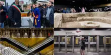 Roma, Metro C al Colosseo: inaugurate le archeostazioni. &laquo;Il metodo Giubileo funziona&raquo;. Salvini: sfida vinta