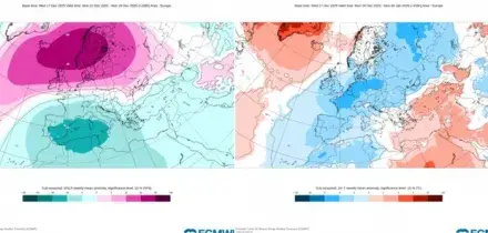 Meteo Natale e Capodanno, neve e pioggia: arriva il vortice Mediterraneo, le previsioni
